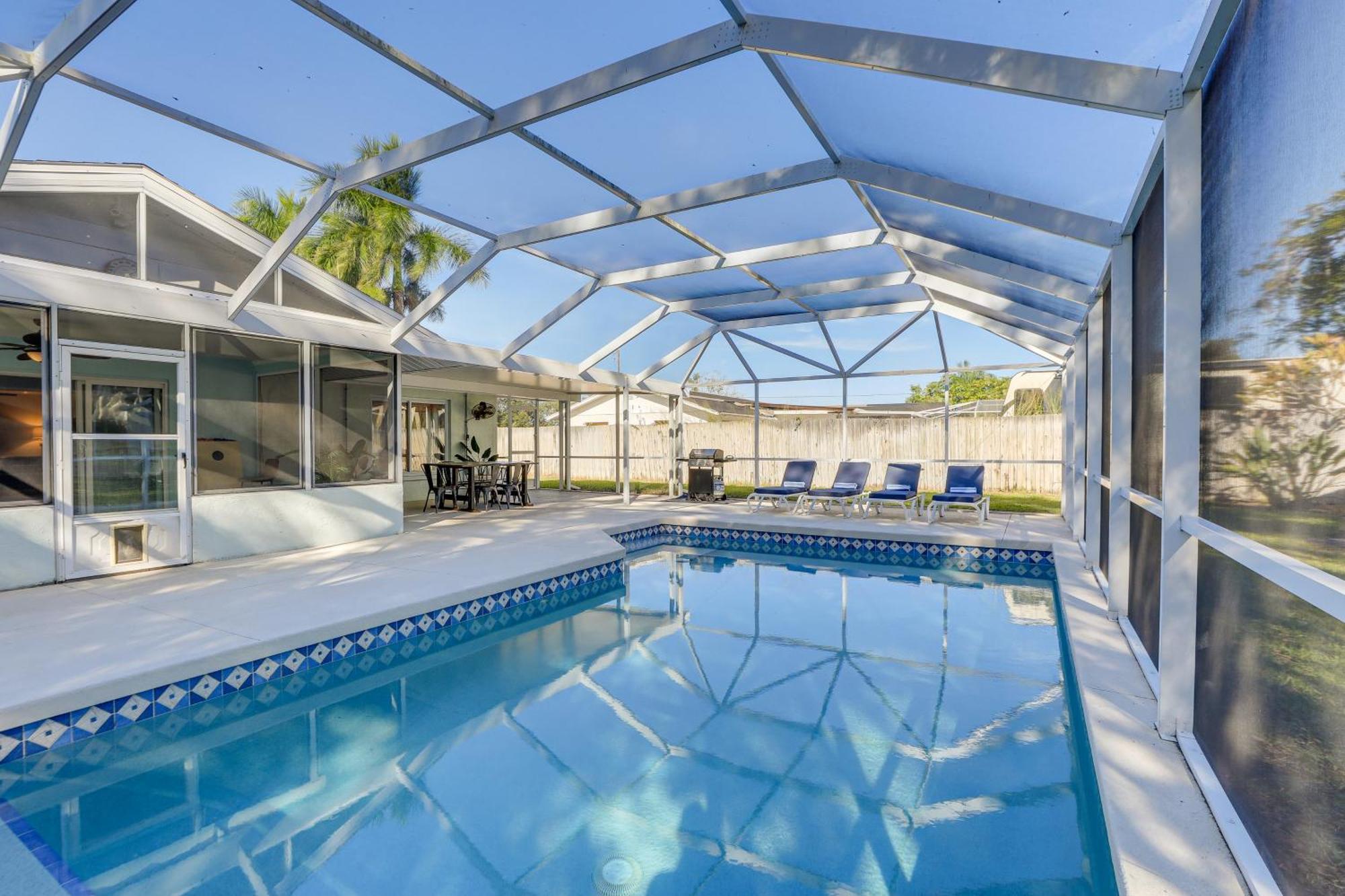 Pet-Friendly Bradenton Home Lanai With Heated Pool! Екстер'єр фото